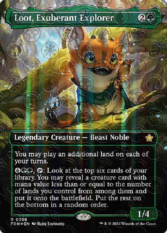 1x (398) Loot, Exuberant Explorer - MANA FOIL MTG